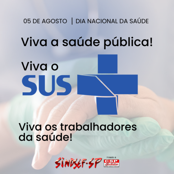 05 DE AGOSTO: DIA NACIONAL DA SAÚDE – Prefeitura Municipal de Santo Augusto