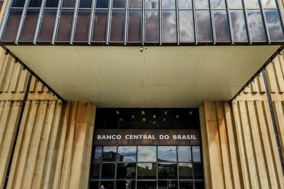 Entrada do Banco Central do Brasil. Foto: Rafa Neddermeyer / Agência Brasil