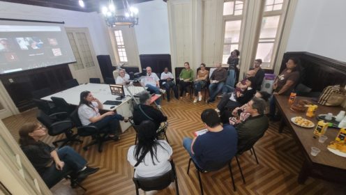 Assembleia dos servidores da Cultura realizada no dia 28 de maio de 2025 no Iphan/SP.