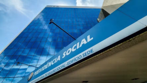 Prédio do INSS em Brasília — Foto: Rafa Neddermeyer/Agência Brasil