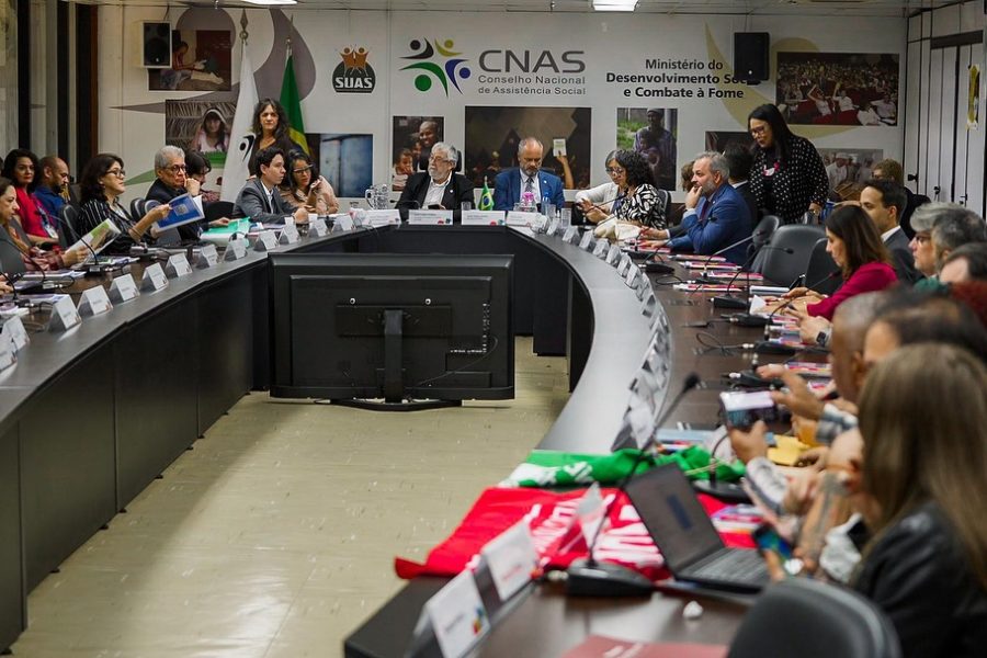 Reunião da Mesa Nacional de Negociação Permanente.