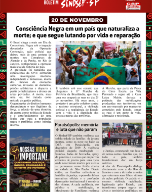 Boletim do Sindsef-SP - 20 de novembro