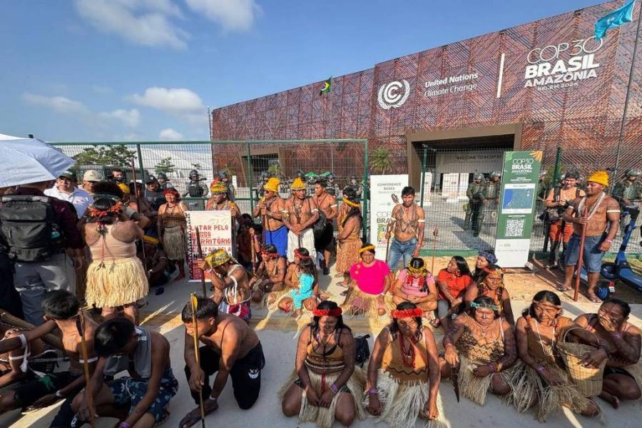 Protesto Indígenas COP